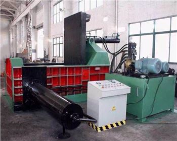 卧式(shi)金屬(shu)液壓(ya)打包(bao)機